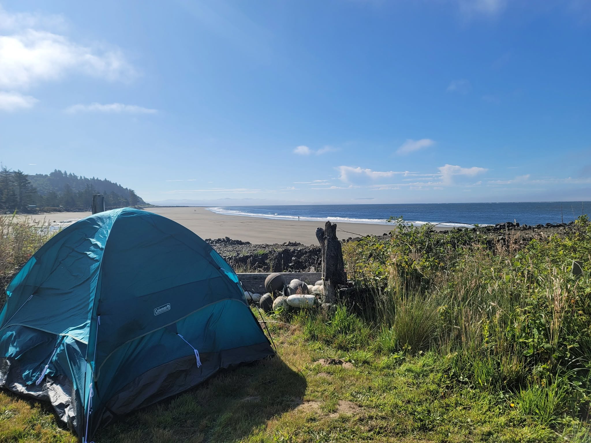 Tent & Ocean