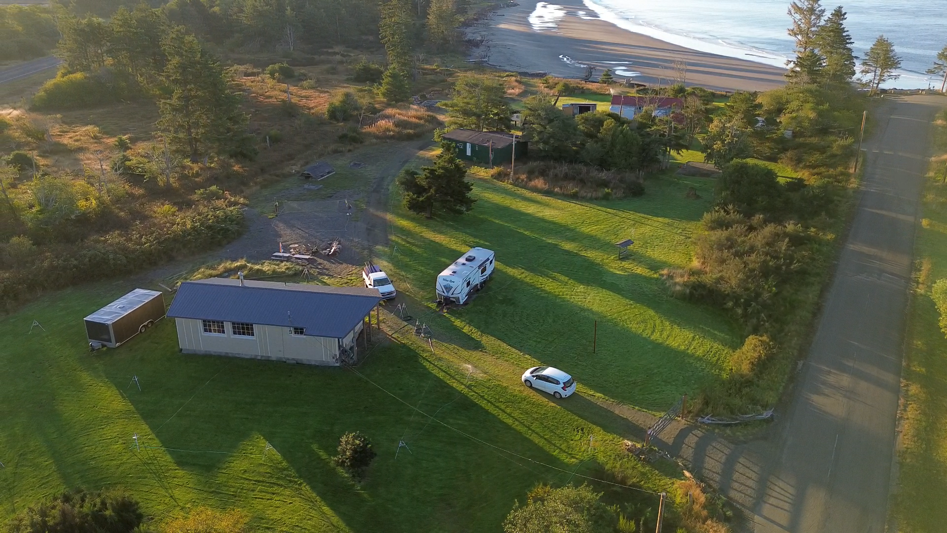 Washaway Beach South View